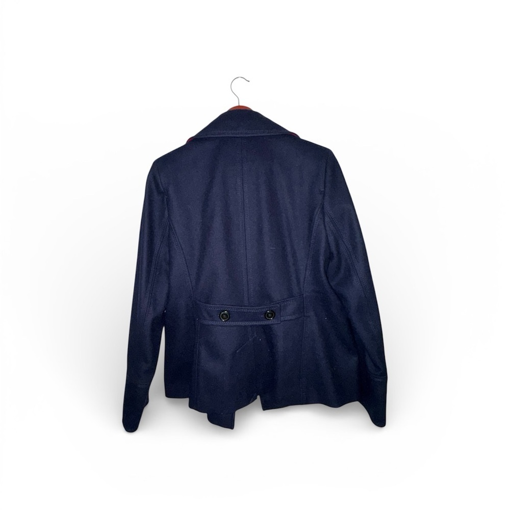 Tommy Hilfiger Women’s Dark Blue Pea Coat - Picture 2 of 9
